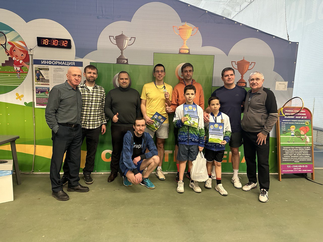 «Почему бы здесь не появиться новым чемпионам по сквошу»: в Рязани открылись два новых корта