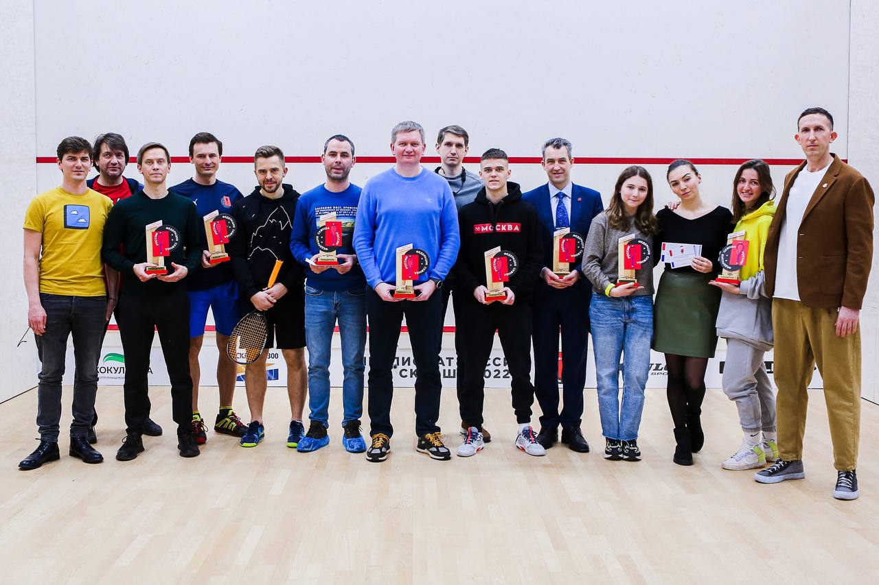 Национальная премия "Гордость российского сквоша 2022"