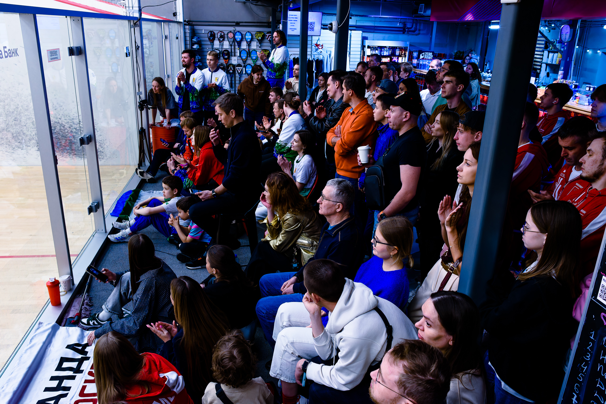 В III Командном Чемпионате России по сквошу приняли участие 8 мужских и 6 женских команд