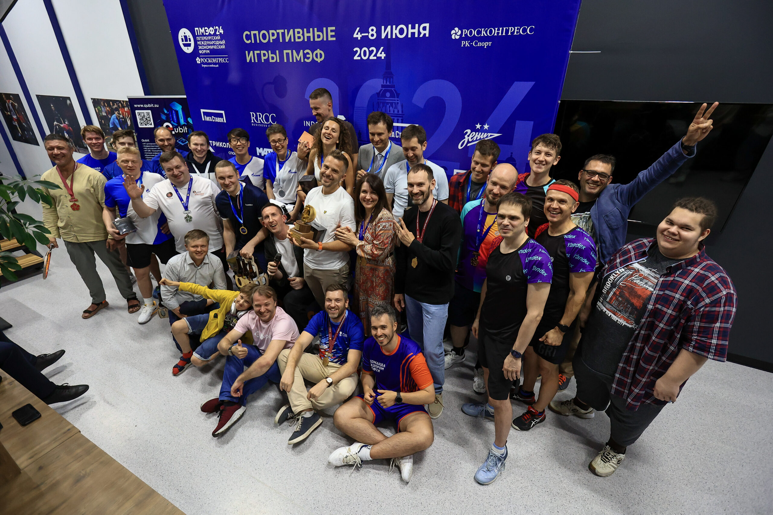 В Петербурге прошел Кубок Росконгресса по сквошу в рамках ПМЭФ 2024